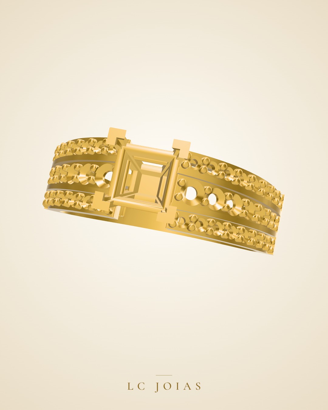Anel 1095 anel em ouro