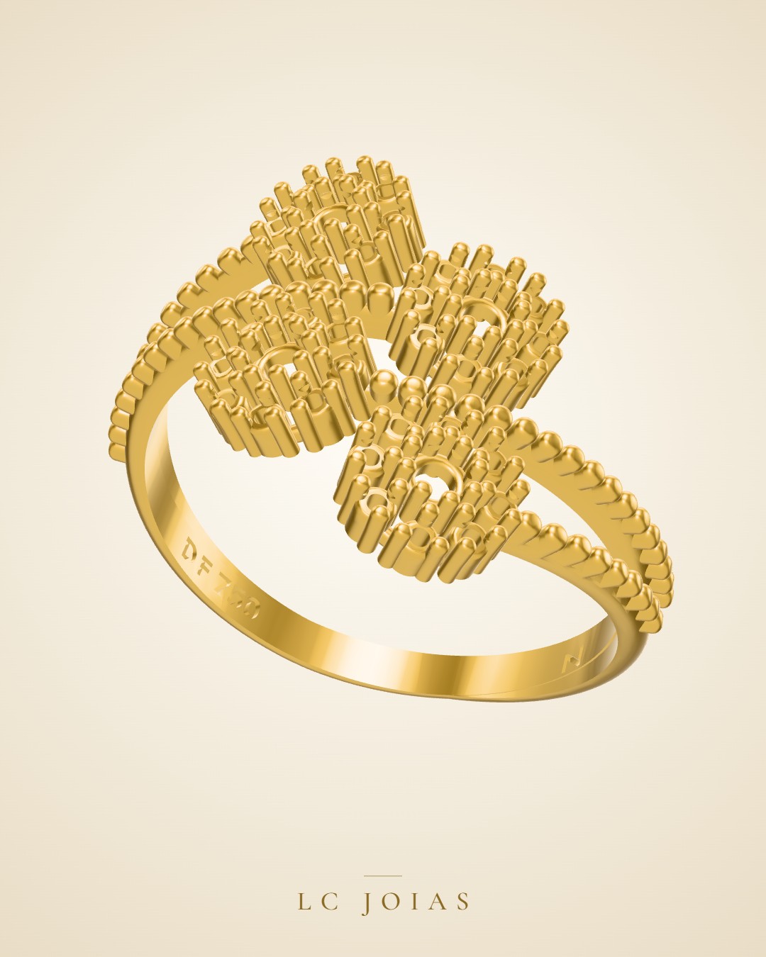 Anel 572 an em ouro