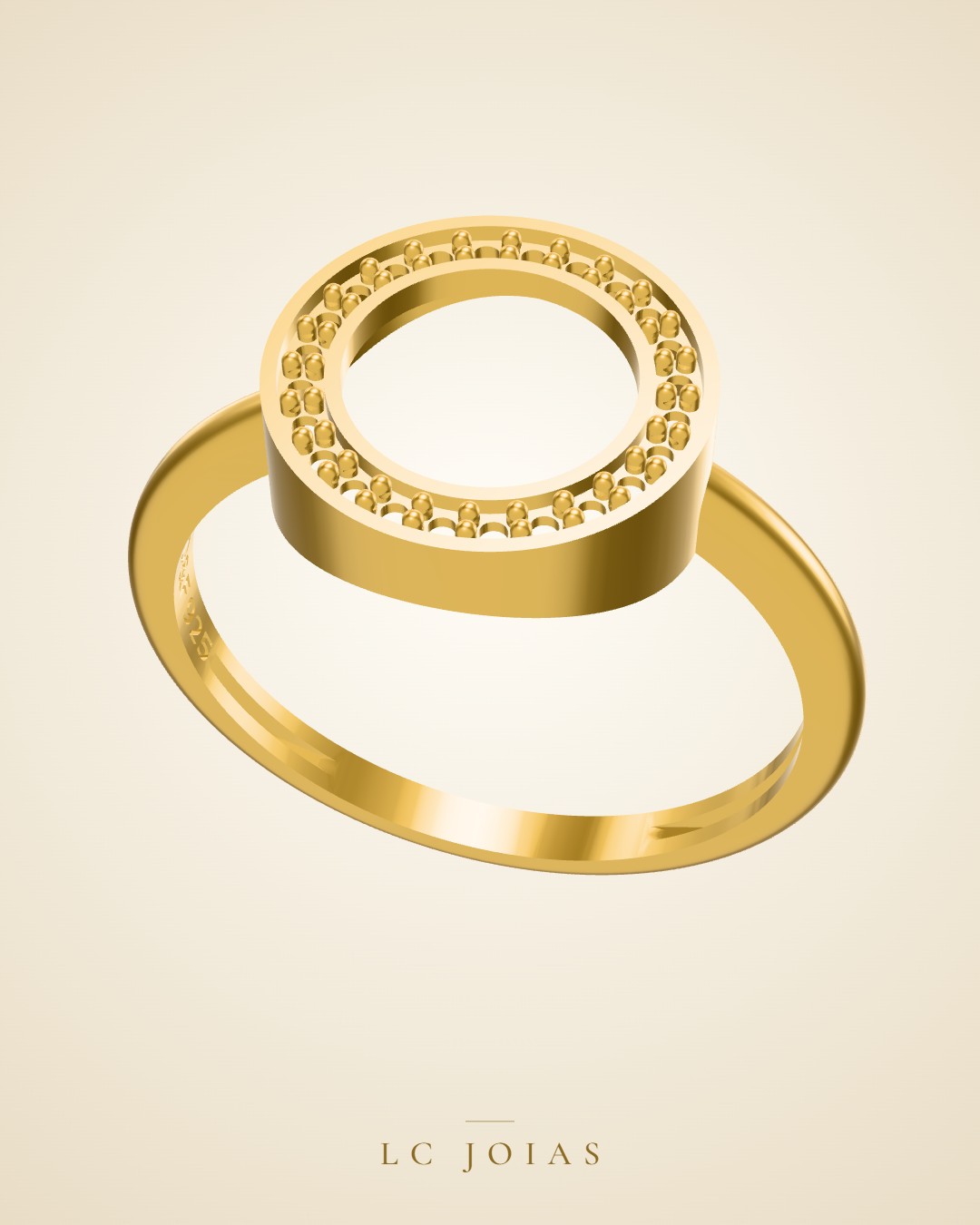 Anel ag 2213 an ok em ouro