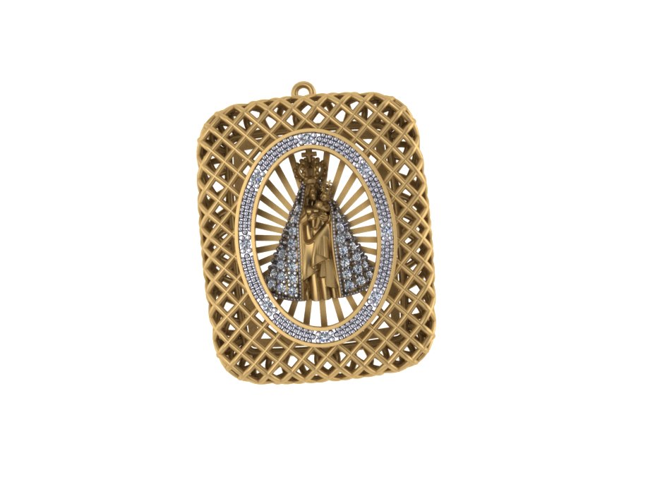 Pingente 6814 pg em ouro