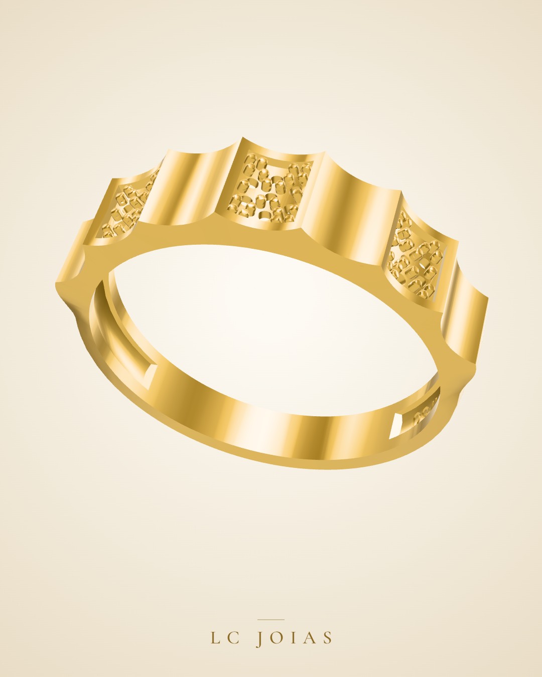 Anel 6276 an em ouro