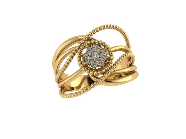 Anel 7905 an em ouro