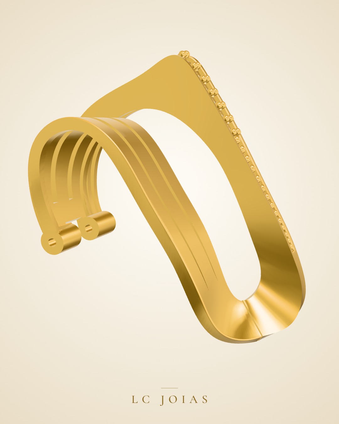 Brinco 7846 br espelhar em ouro
