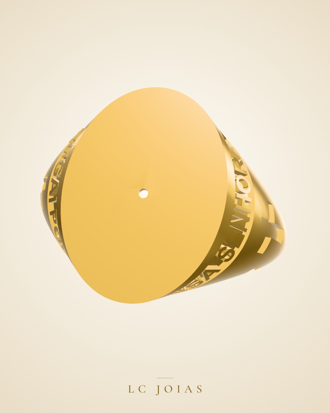 Anel 1058 an em ouro