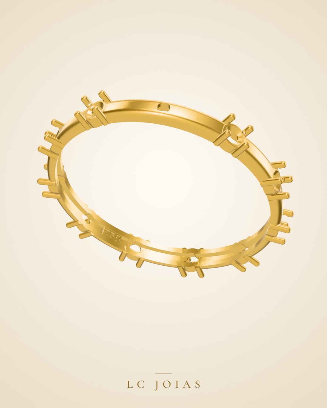 Anel d 0023 an em ouro