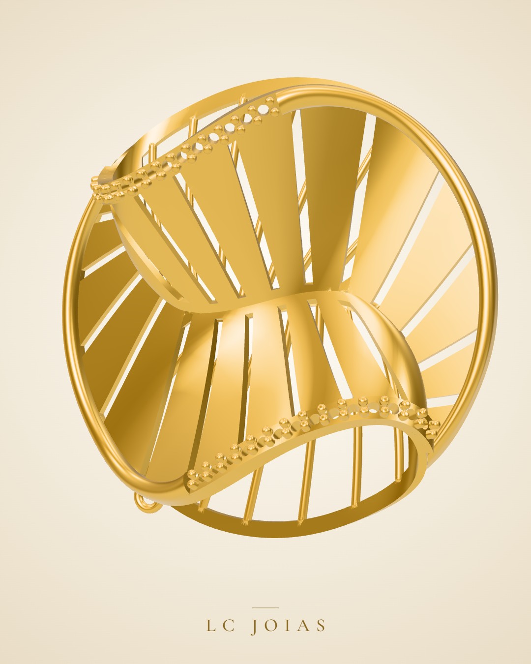 Pingente 8034 pg em ouro