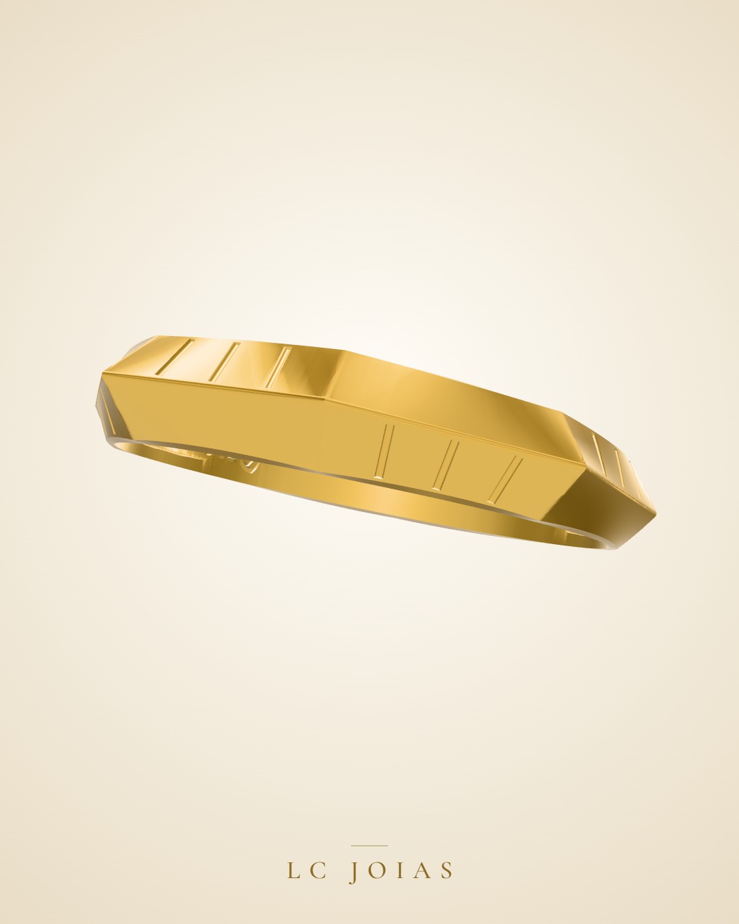 Anel 1003 z an em ouro