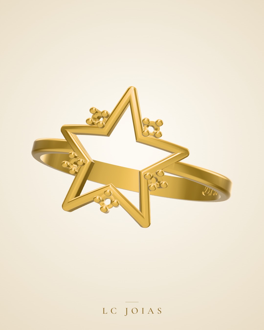 Anel 7559 an em ouro