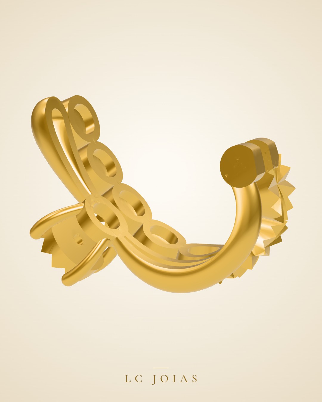 Brinco 6249 br em ouro