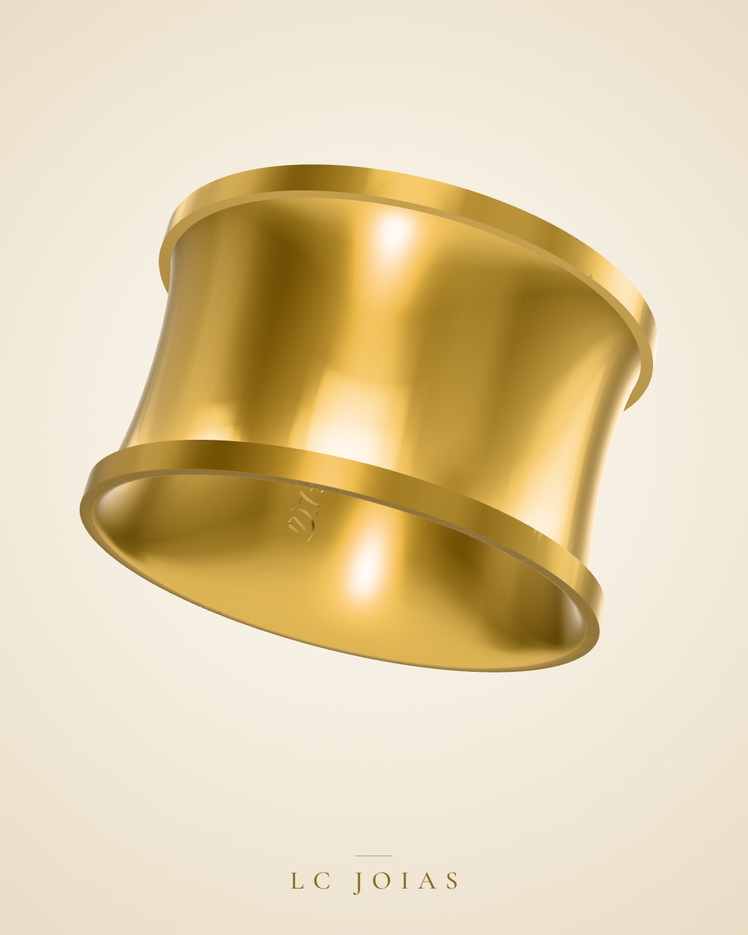 Anel 8207 an n18 em ouro