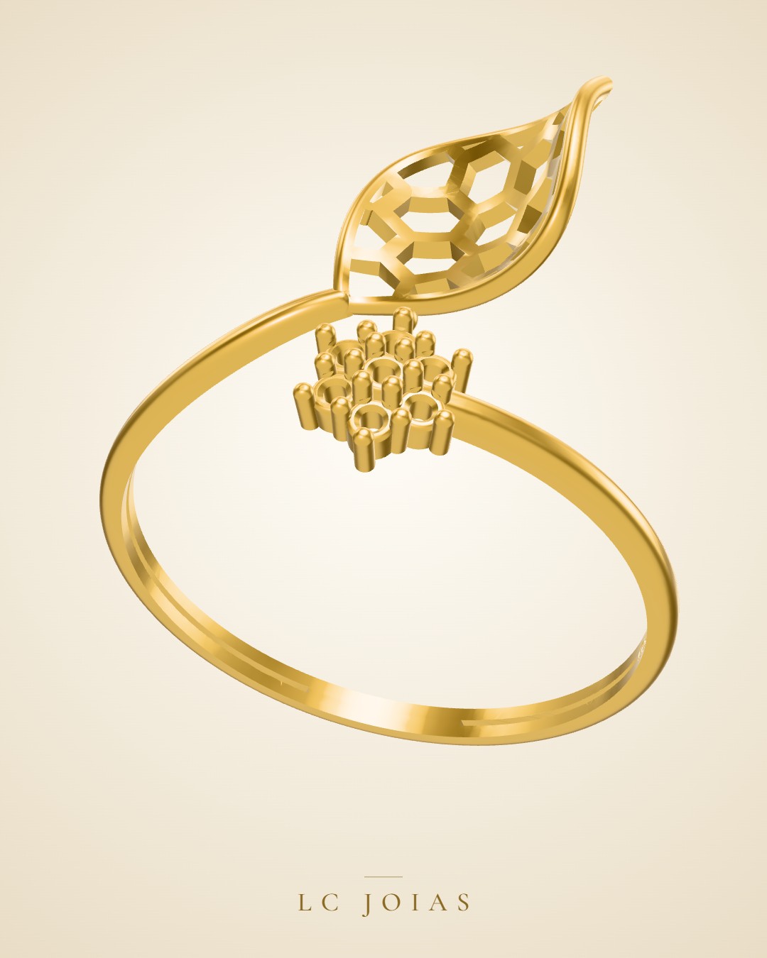 Anel z 2154 an em ouro