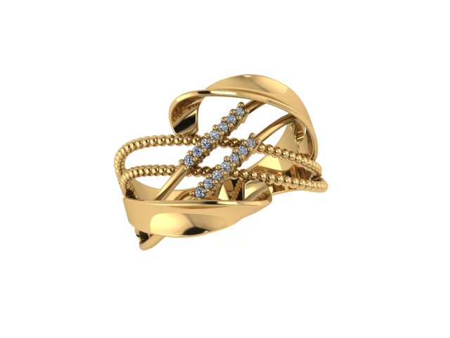 Anel 7914 an em ouro
