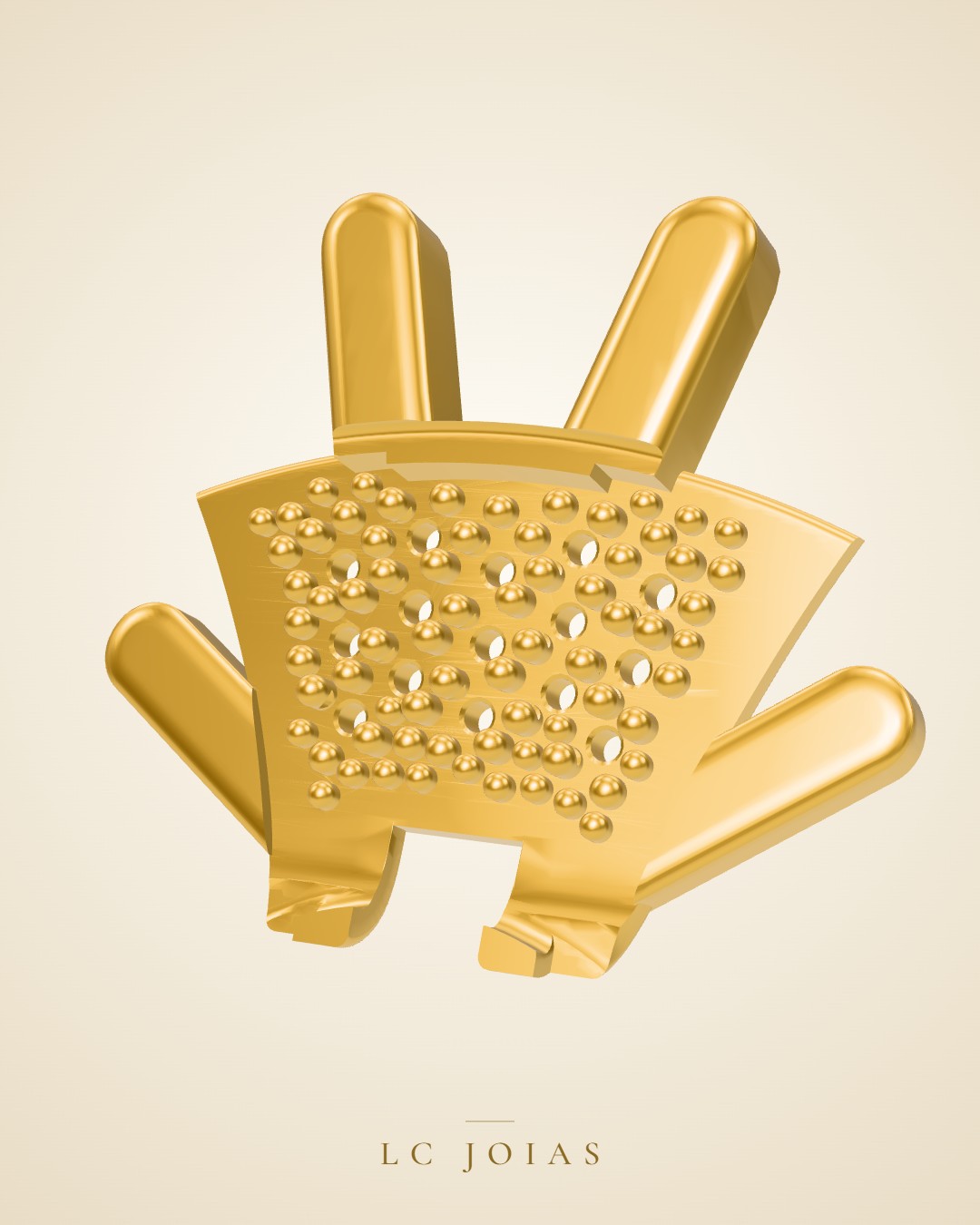 Pingente 7797 pg em ouro