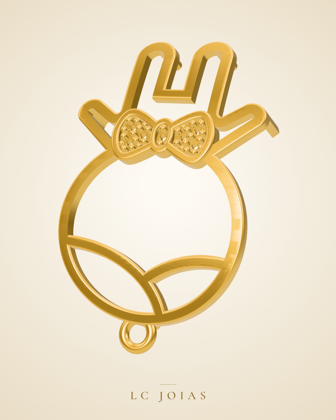 Pingente 7800 pg em ouro
