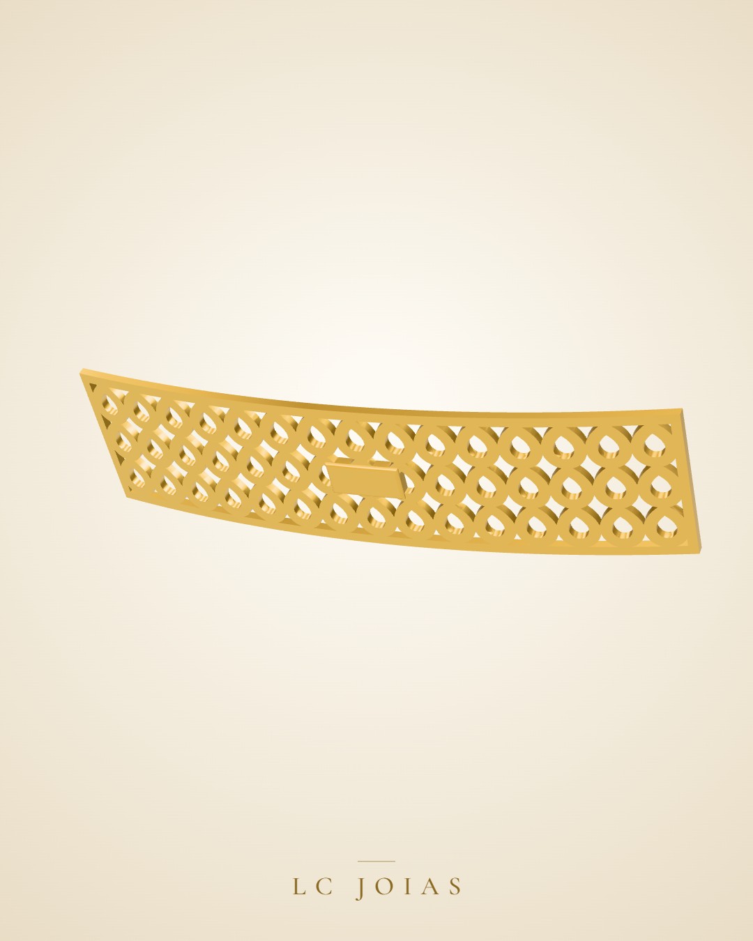 Pulseira 7558 pul f em ouro