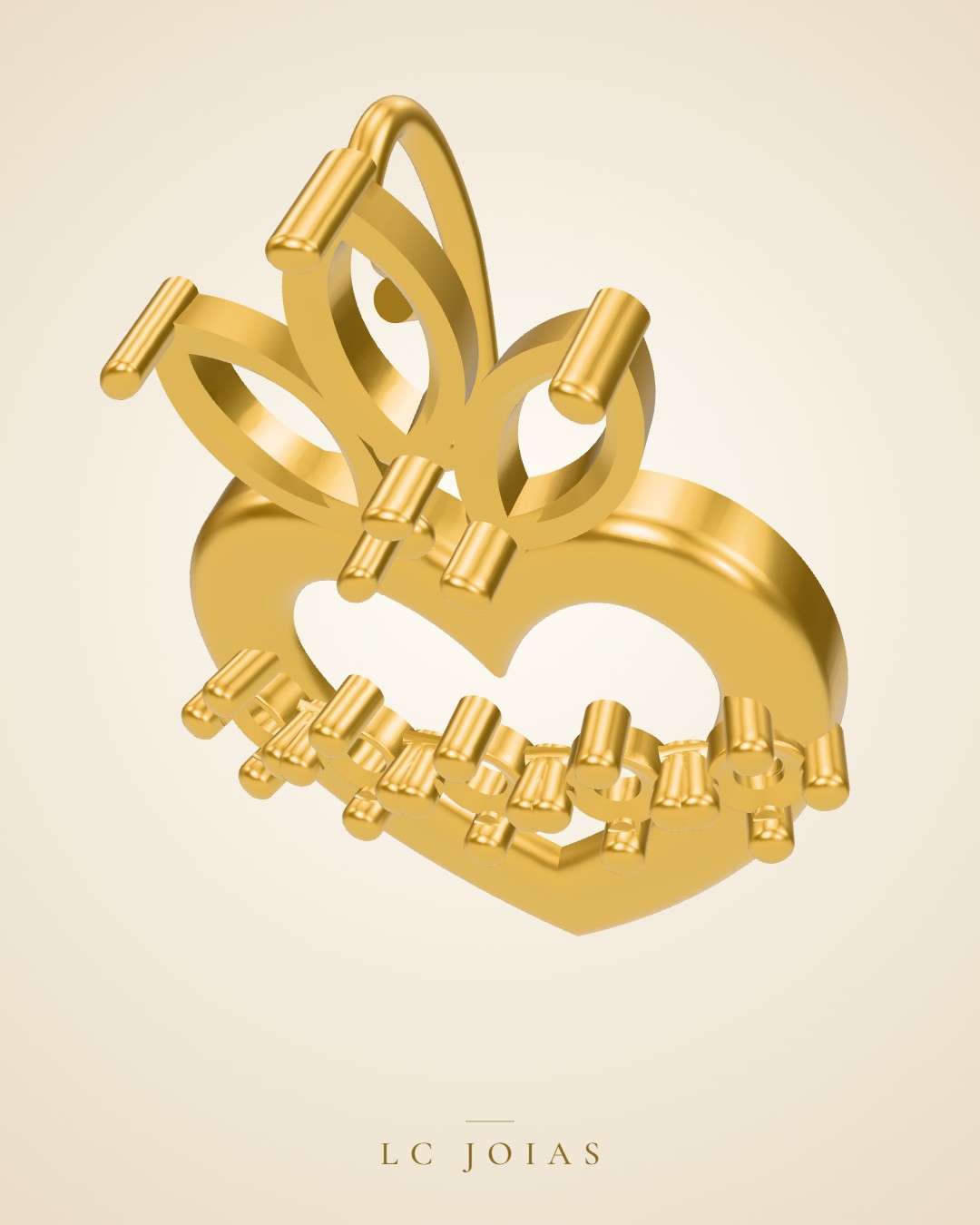 Pingente d 0024 pg em ouro