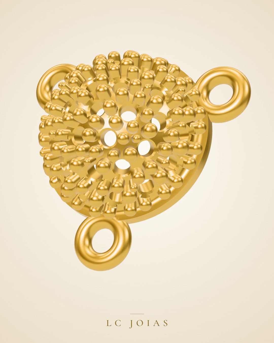 Pingente 7754 pg a em ouro