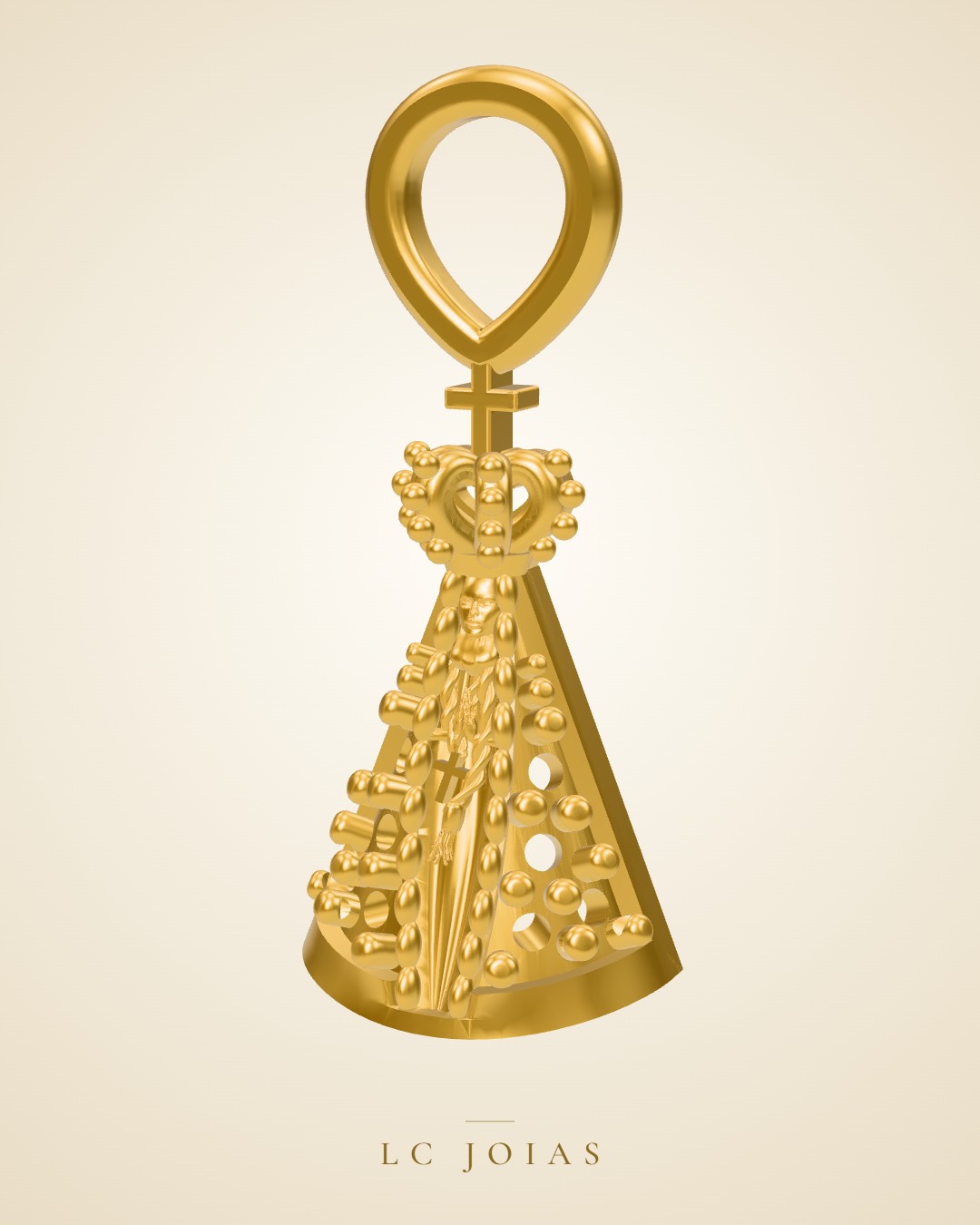 Pingente 6549 pg em ouro
