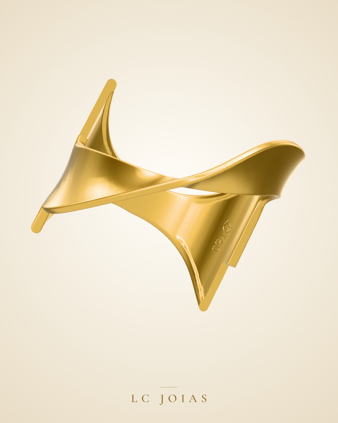 Anel 7848 an em ouro