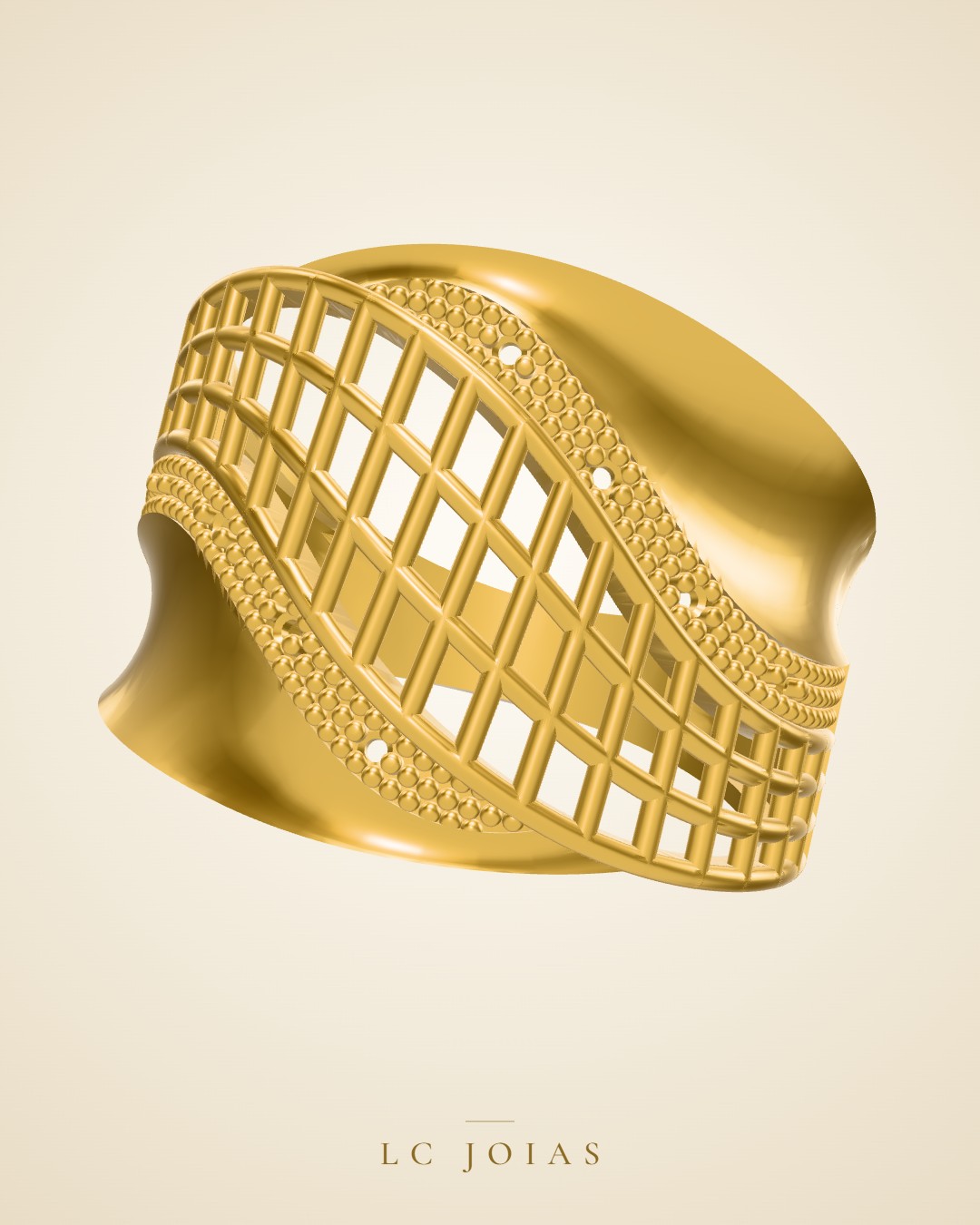 Anel 6854 an em ouro