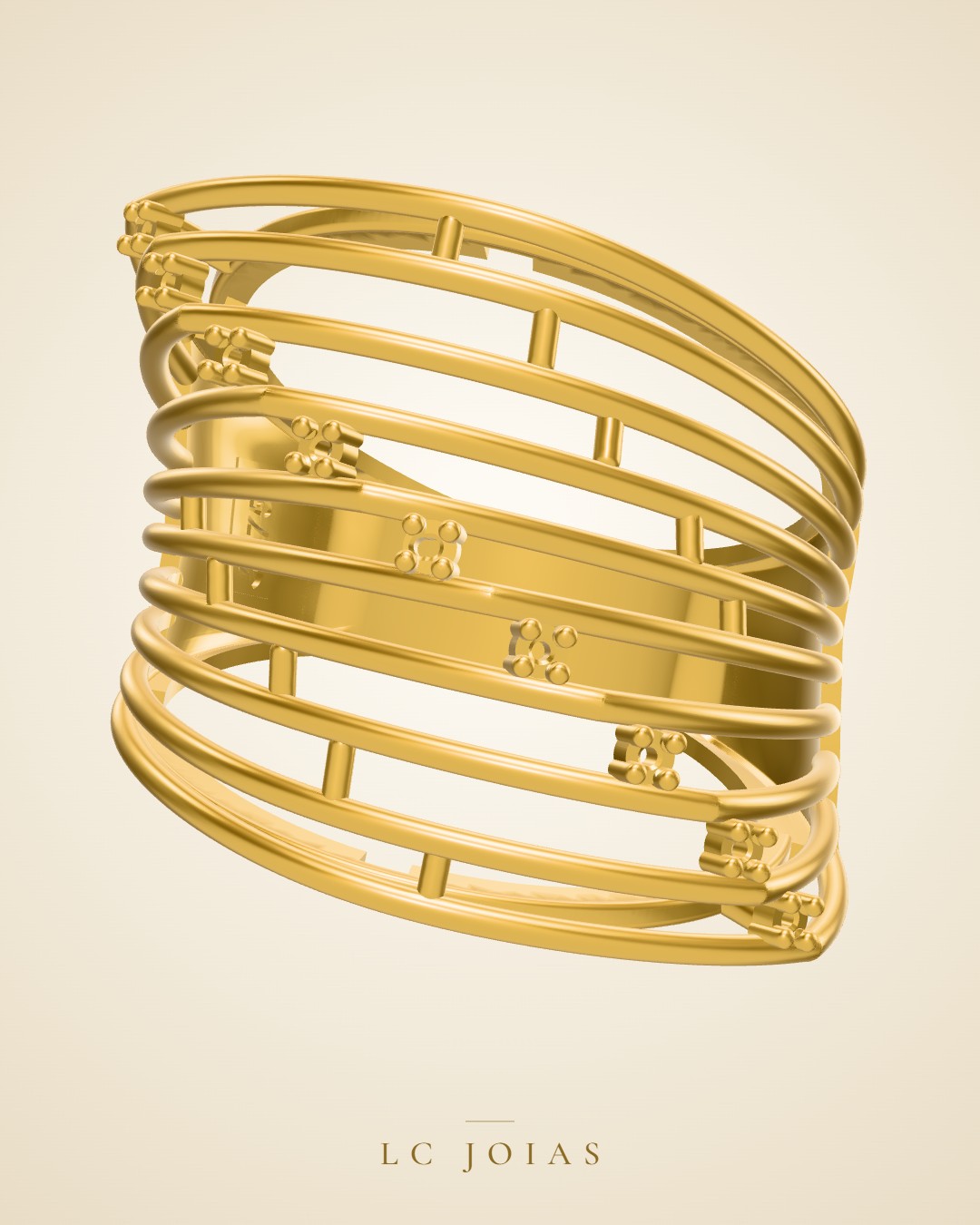Anel 7735 an em ouro