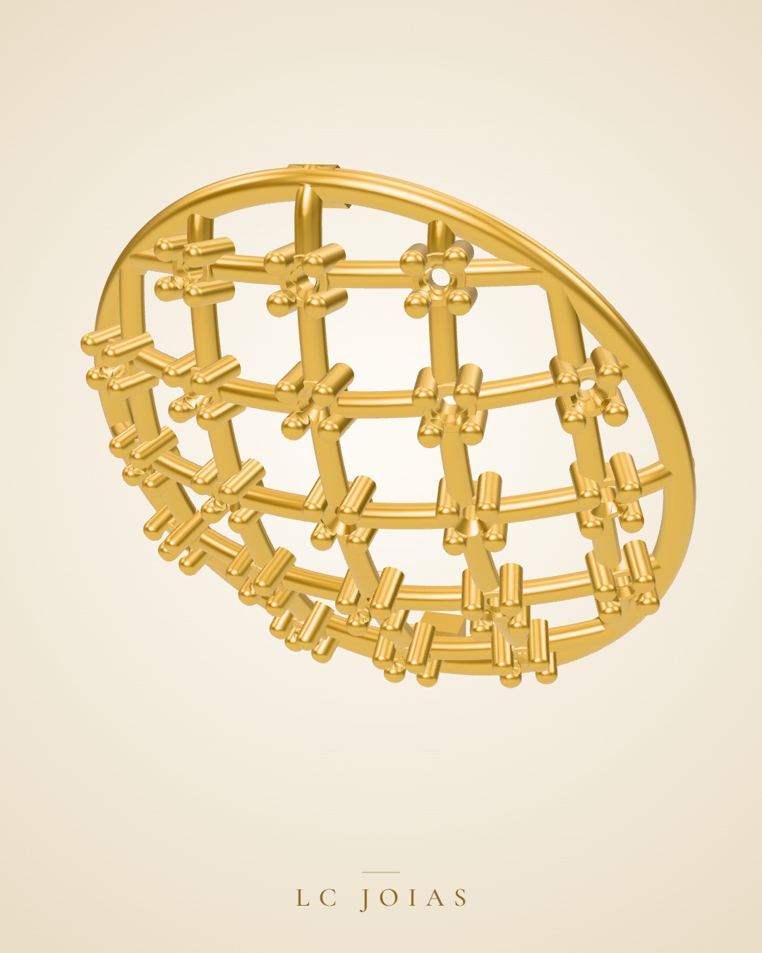 Brinco 7100 brinco 02 em ouro