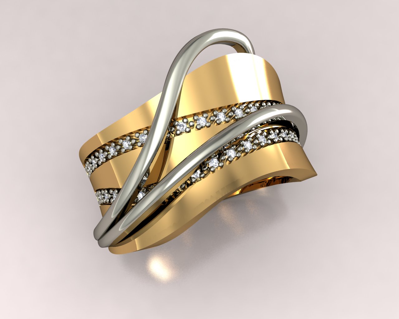 Anel 3526 anel em ouro