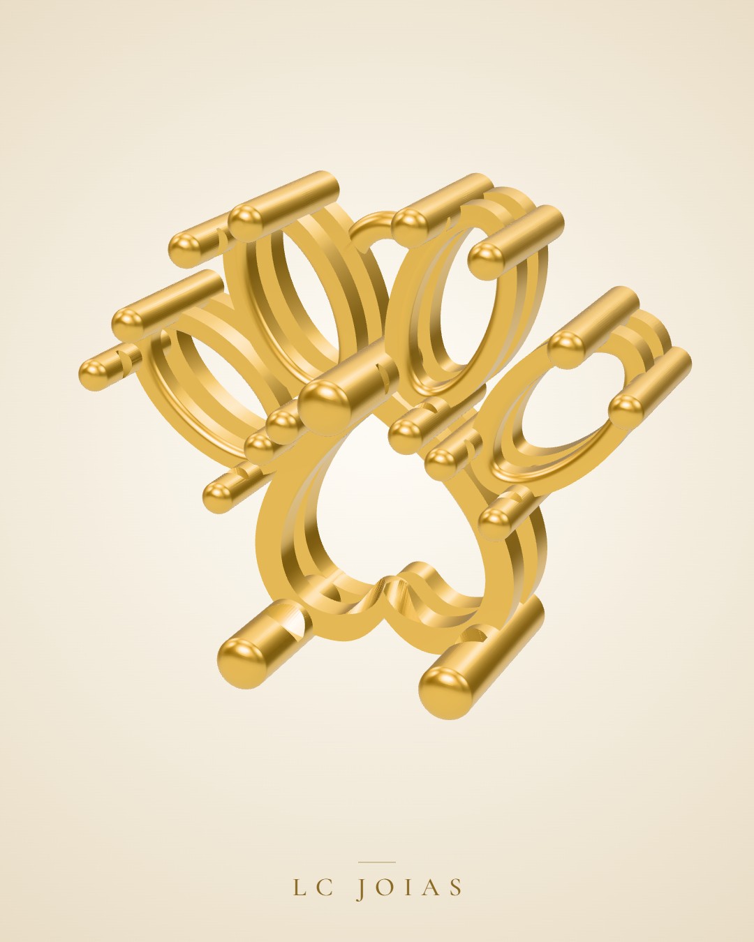 Pingente 1496 pg em ouro