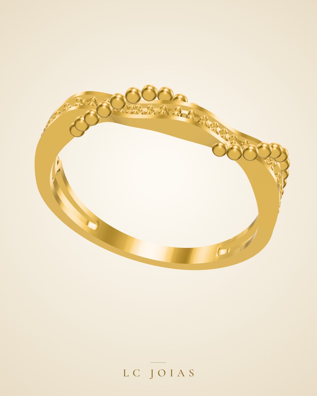 Anel 6515 an em ouro