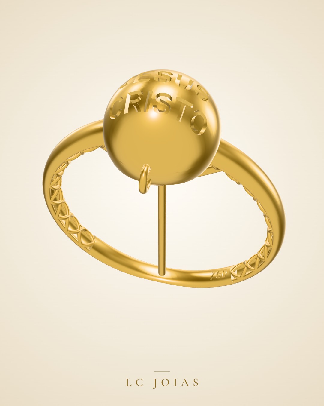 Anel d 0012 an em ouro