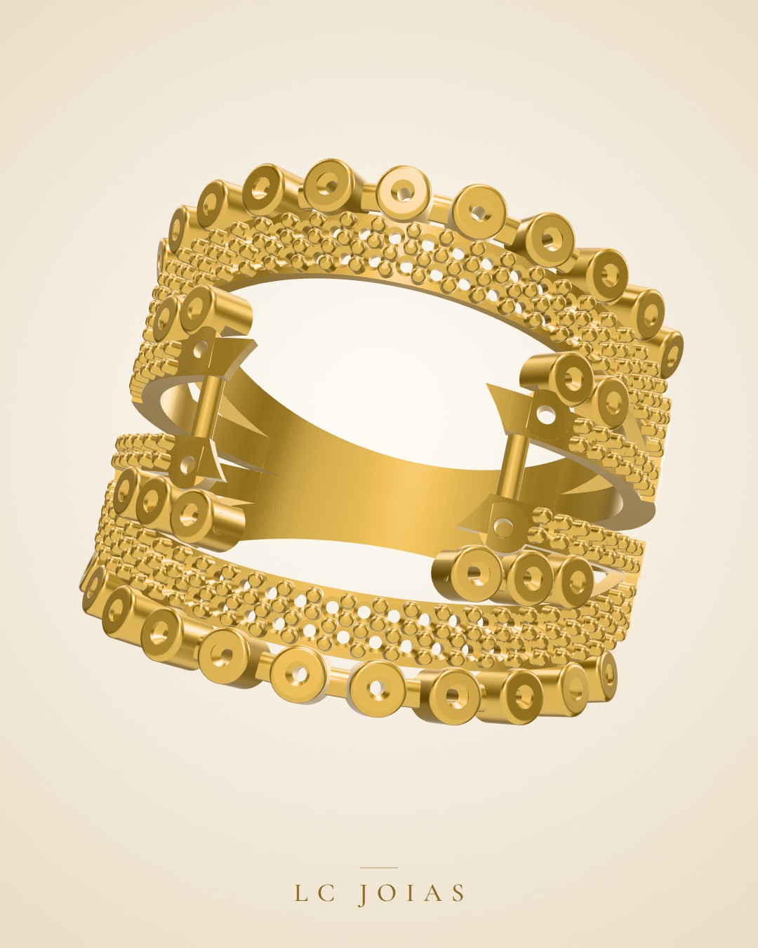 Anel 7188 an em ouro
