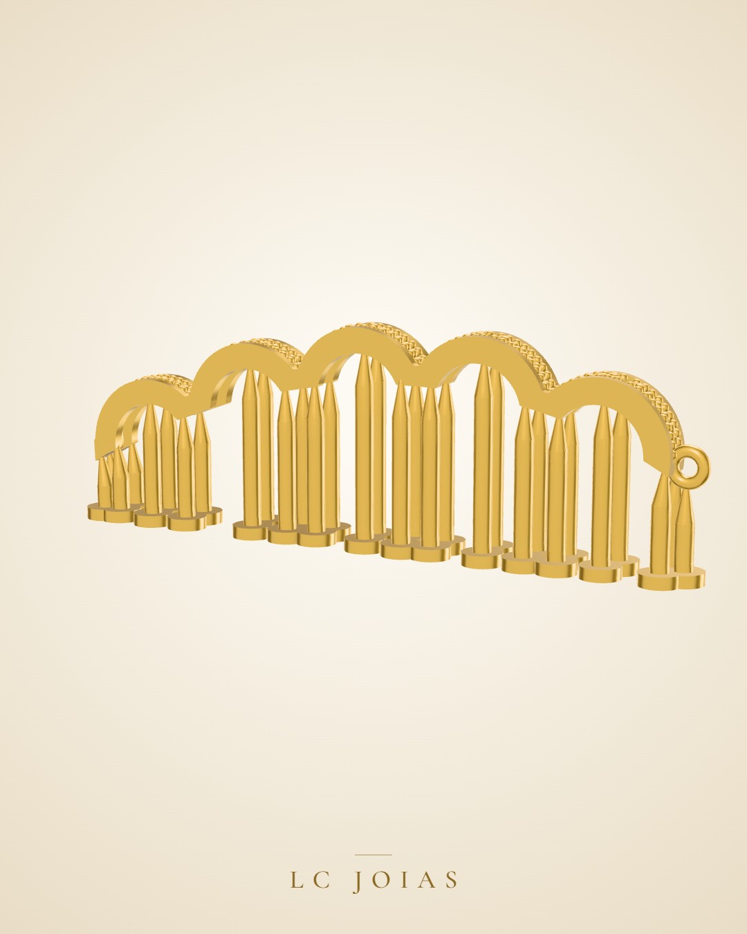 Pulseira 7093 pul g1 em ouro