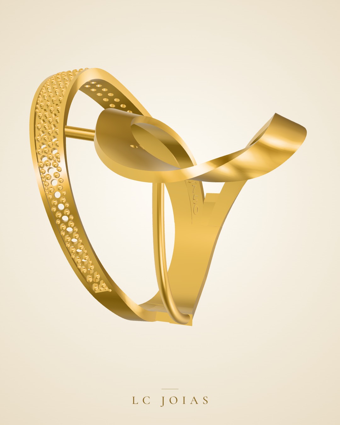 Anel 8264 an em ouro