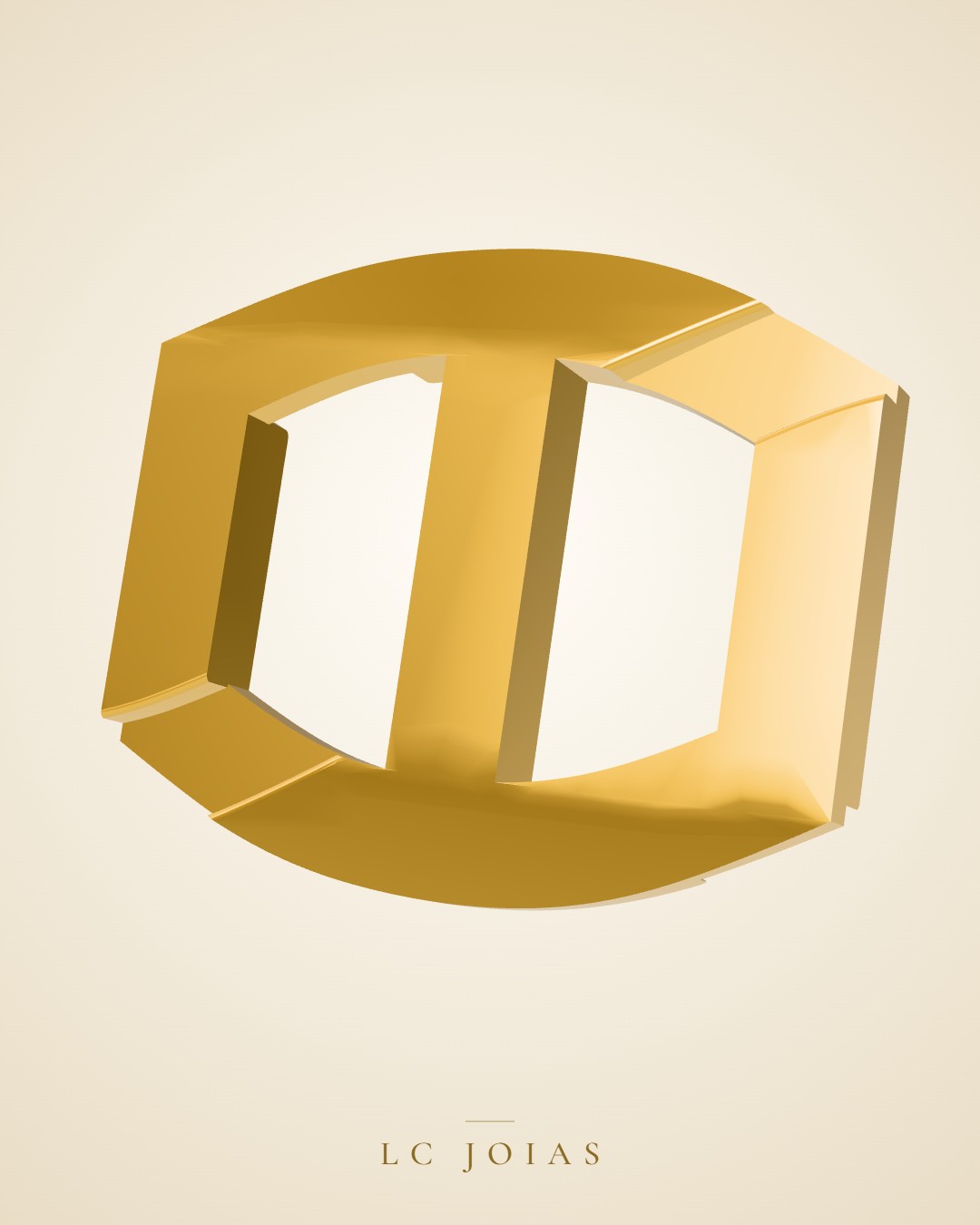 Colar 7694 corrente (fazer 2 peças) em ouro