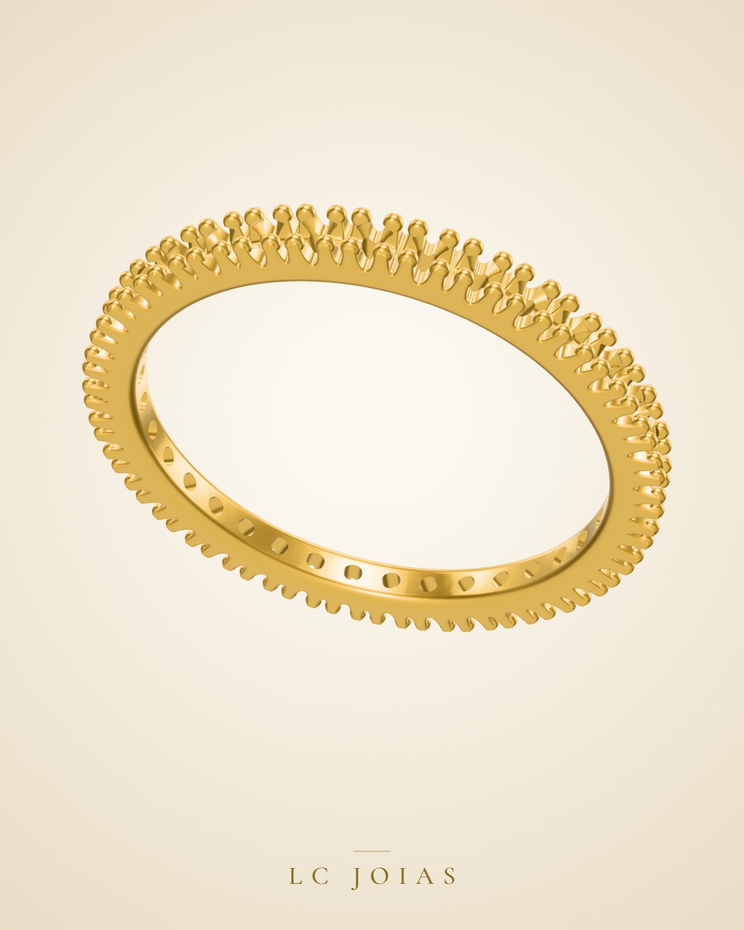 Anel ag 2106 an n20 em ouro