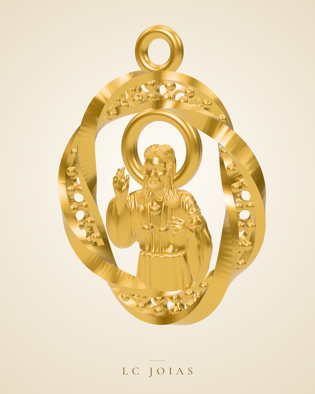 Pingente 05072015pg em ouro