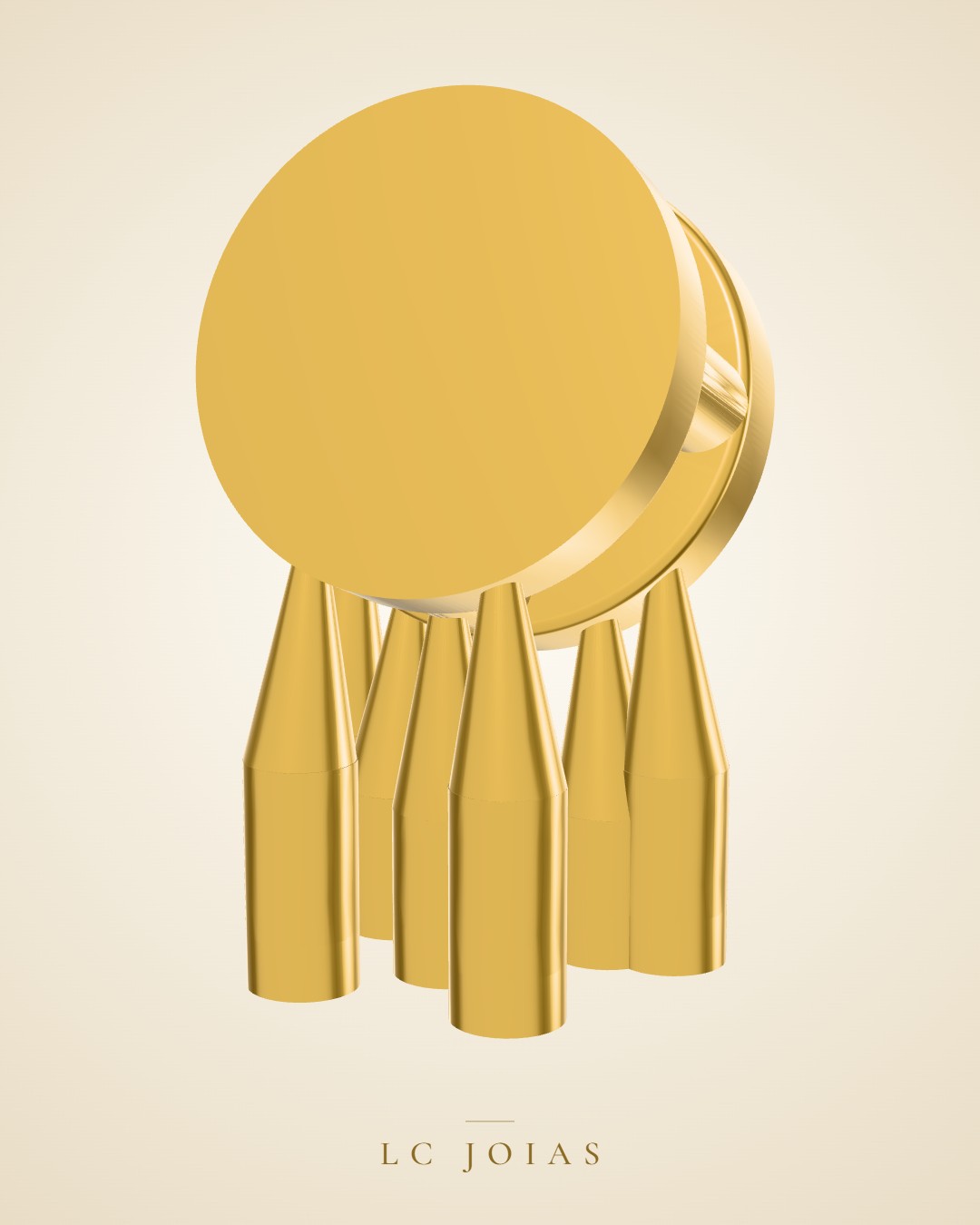 Pingente 7346 pg 01 em ouro