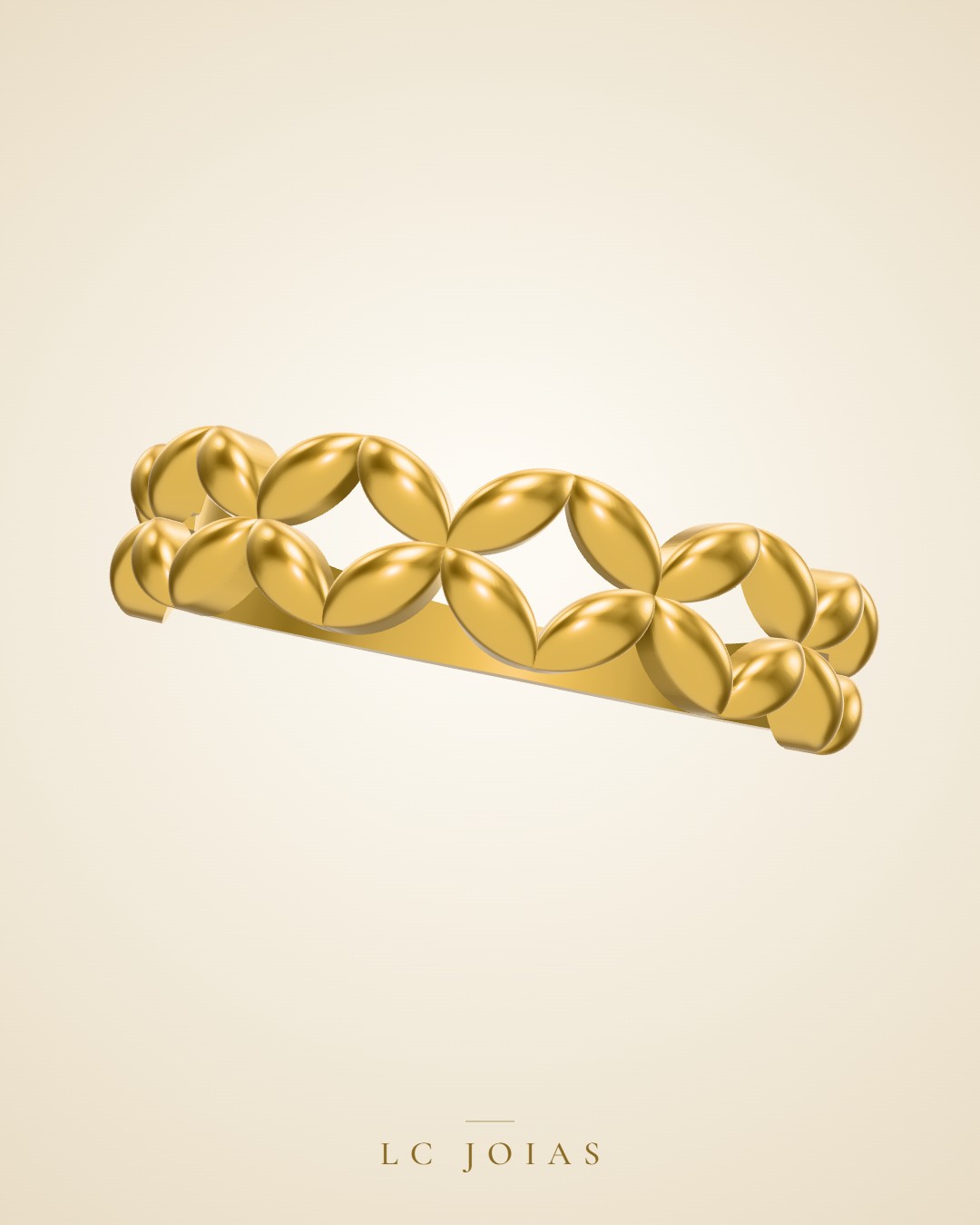 Anel 1026 an em ouro
