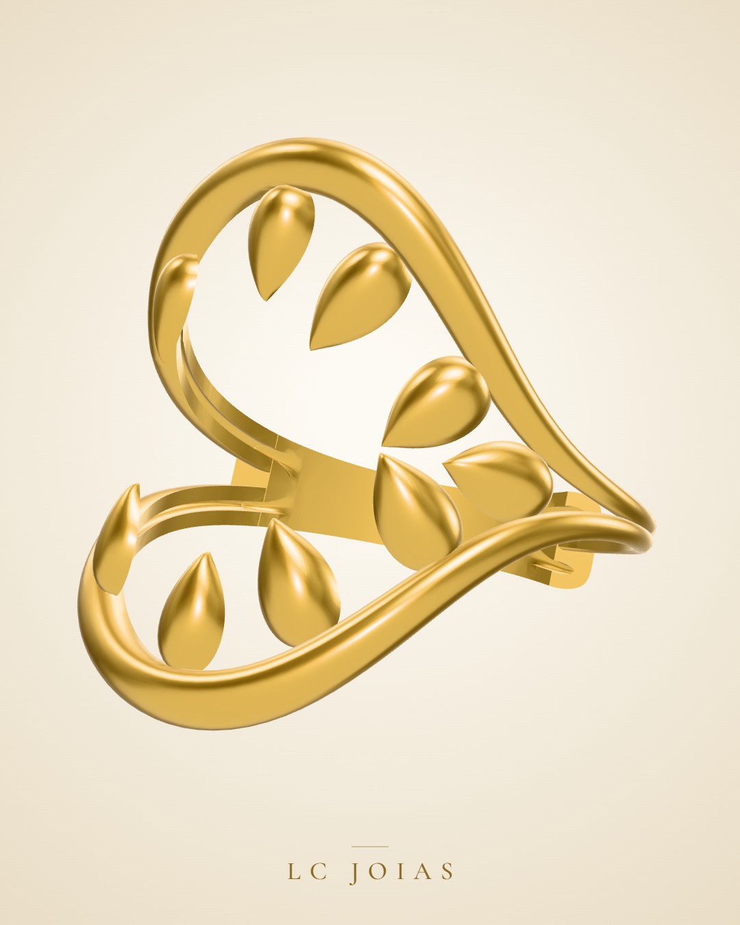 Anel 6721 an em ouro