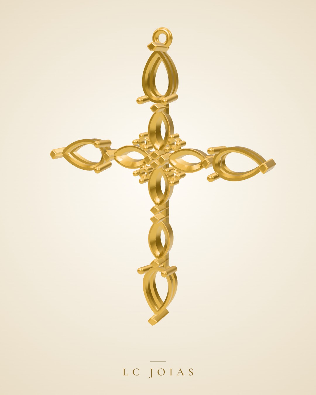 Pingente 8680 pg em ouro