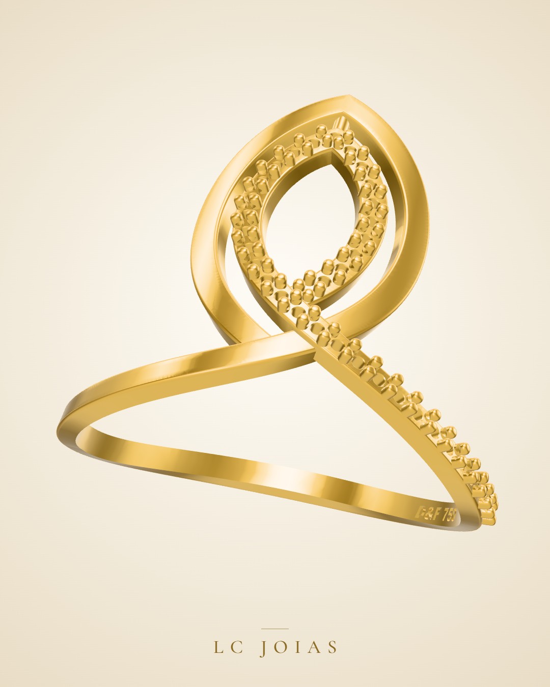 Anel 643 an em ouro