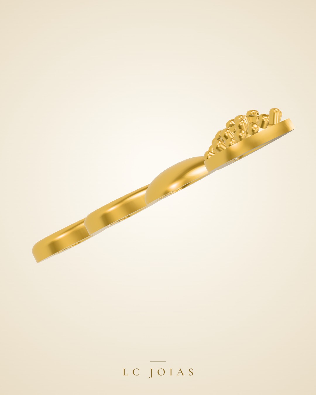 Brinco 698br em ouro
