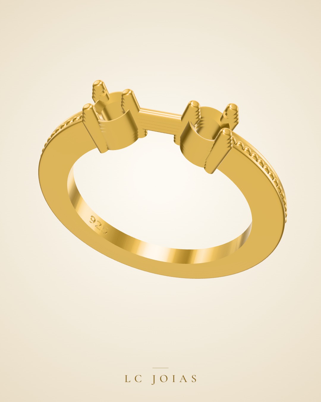 Anel ag 2211 an em ouro