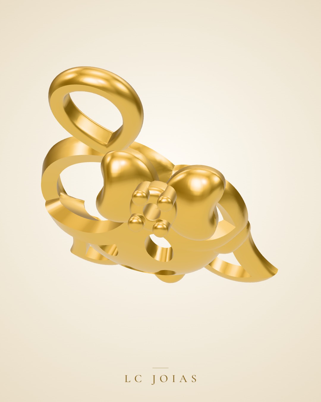 Pingente 6472 pg em ouro