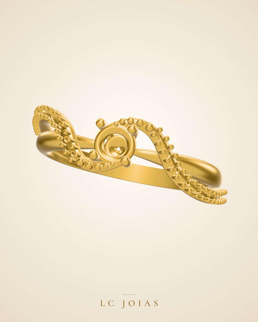 Anel 7871 an em ouro