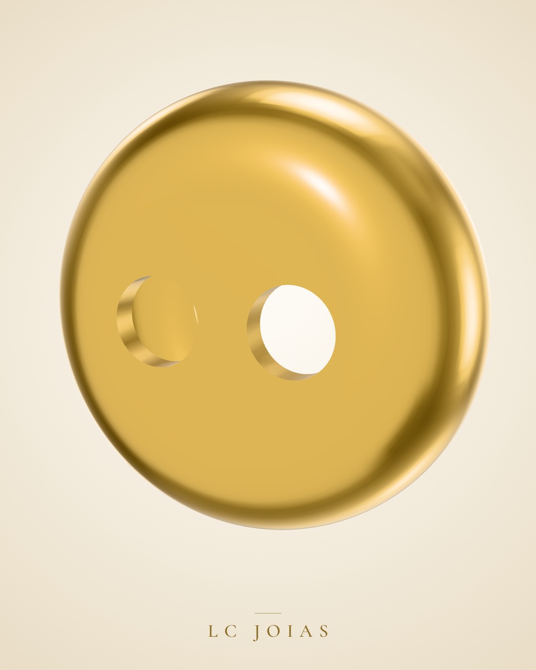 Pingente 7409 pg em ouro