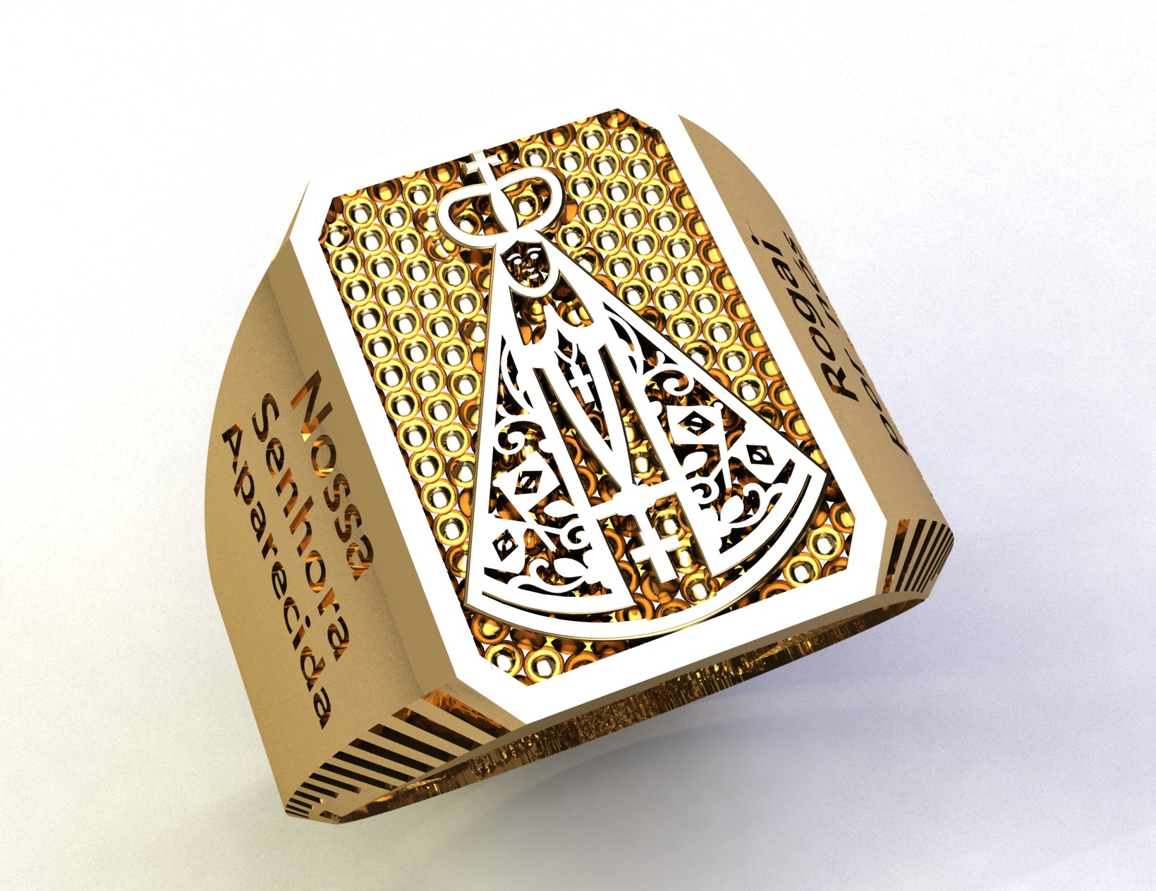 Anel 1395 z an em ouro