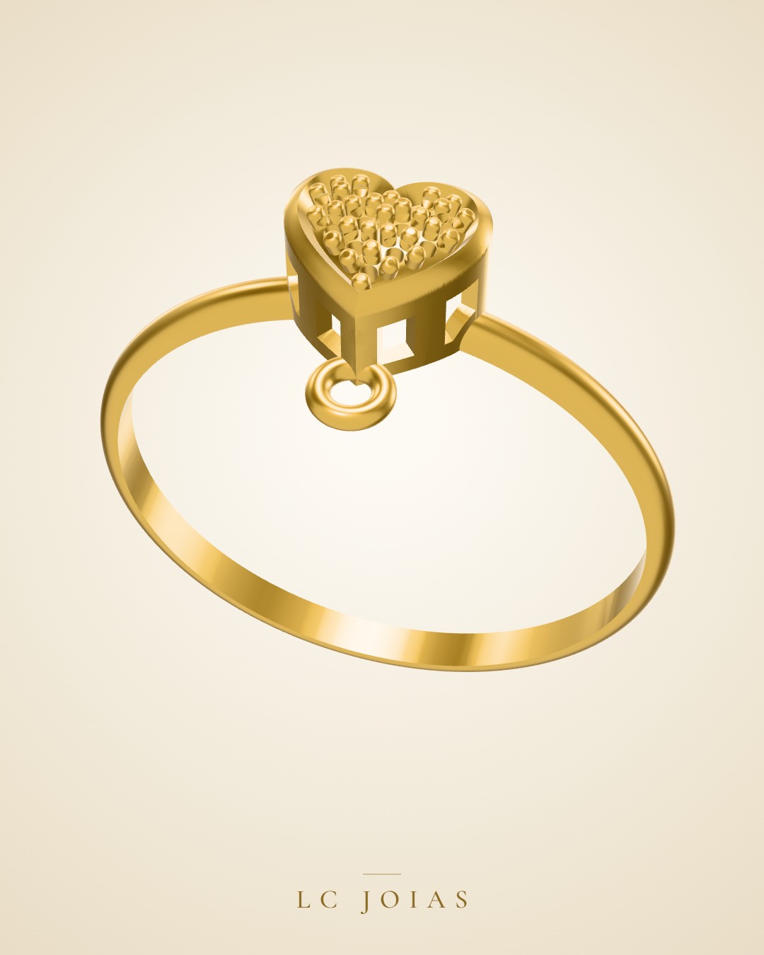 Anel 7306 an g em ouro