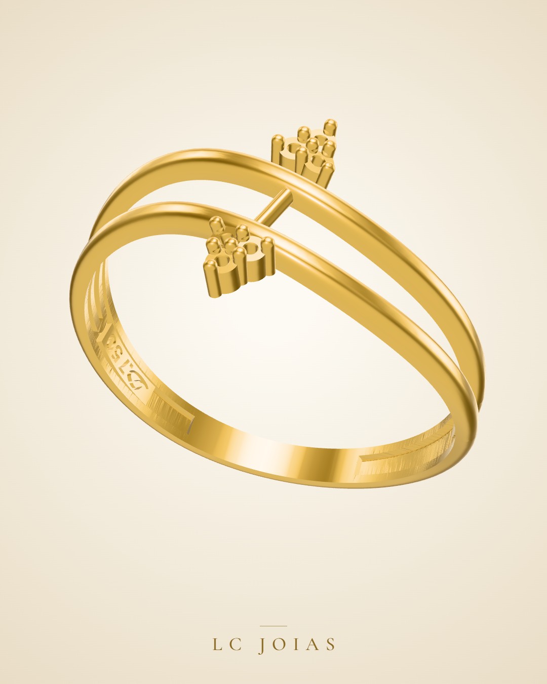 Anel 1792 an em ouro