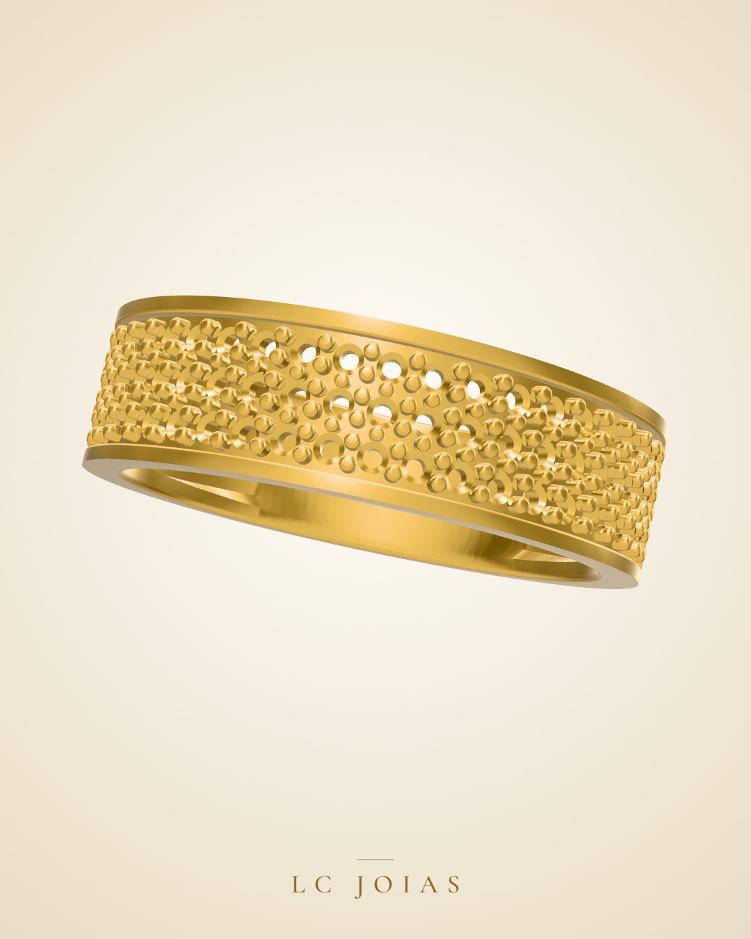 Anel 1227 z an em ouro